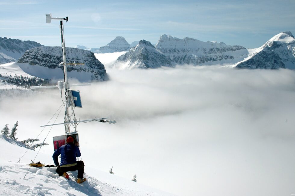 Drones Measure Mountain Snow