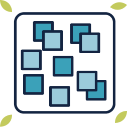 Data sorting icon