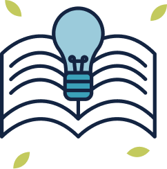 Lightbulb book icon