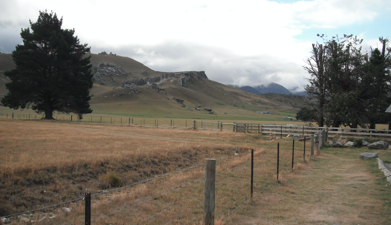 Castle hill nz from road