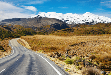 Mount Ruapehu in New Zealand